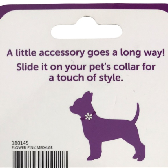 NWT FASHION PET Flower Pink M/L - Picture 3 of 7